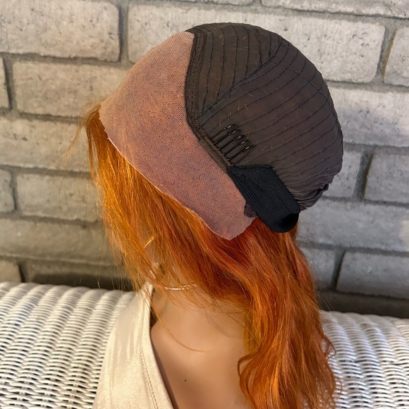 100% Human Hair Wig Ginger - Picture 5 of 10